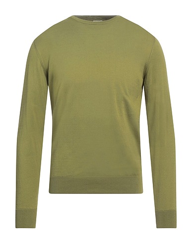 LUIGI BORRELLI NAPOLI Sweater Military green 100% Cotton