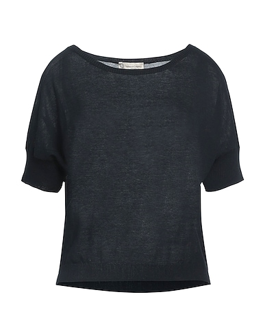 CASHMERE COMPANY Jumper Black 60% Cotton, 40% Linen