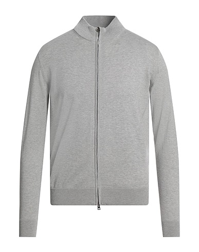 LUIGI BORRELLI NAPOLI Cardigan Grigio 100% Cotone