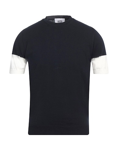 ALPHA STUDIO Pullover Nachtblau 100% Baumwolle