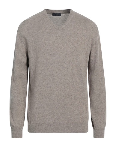 BOB Pullover Maulwurfsgrau 40% Wolle, 25% Viskose, 25% Polyamid, 10% Kaschmir