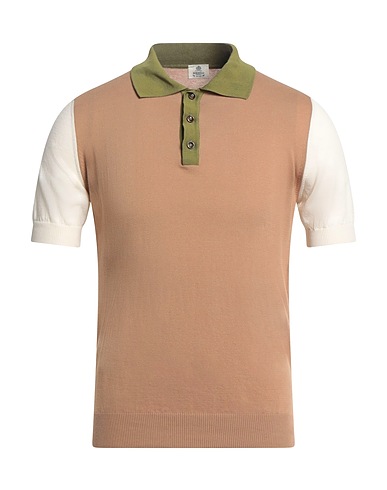 LUIGI BORRELLI NAPOLI Pullover Cammello 100% Cotone