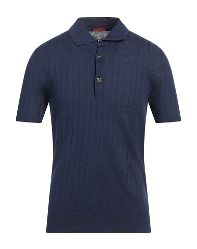 BARENA Jumper Navy blue 65% Linen, 35% Cotton