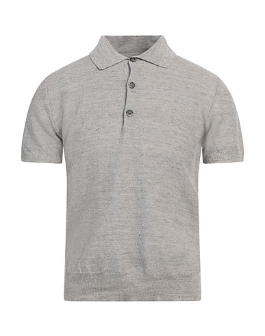 BARENA Jumper Light grey 65% Linen, 35% Cotton