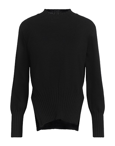 ALPHA STUDIO Jumper Black 100% Cotton