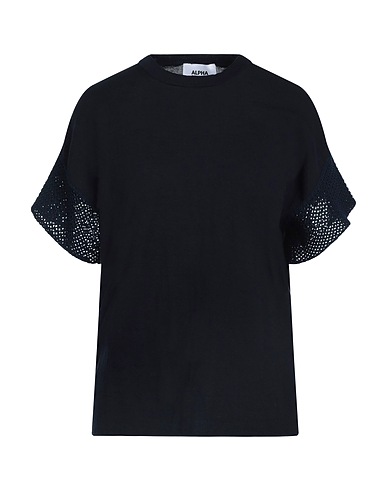 ALPHA STUDIO Sweater Midnight blue 100% Cotton