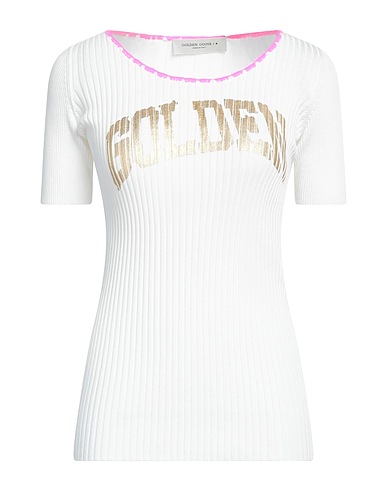 GOLDEN GOOSE Sweater Off white 100% Cotton