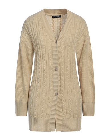 REFRIGUE Cardigan Beige 65% Acrylic, 20% Nylon, 15% Wool