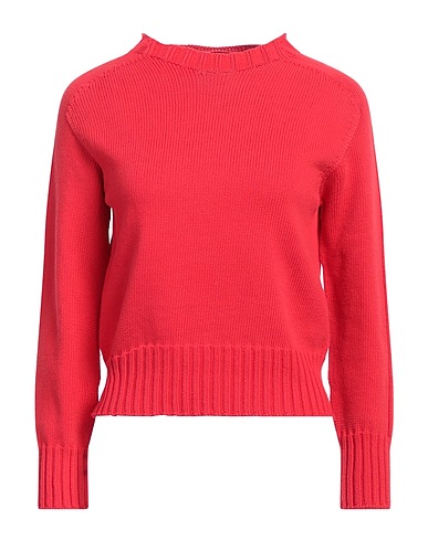 ALPHA STUDIO Jumper Red 68% Cotton, 32% Polyamide