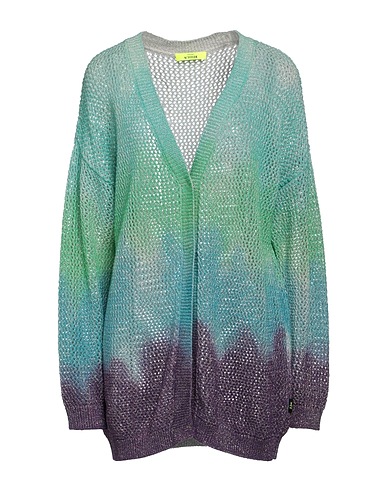 ACTITUDE by TWINSET Strickjacke Tūrkis 58% Baumwolle, 24% Polyamid, 18% Metallisiertes Polyester
