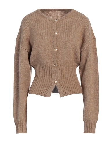 MISS SIXTY Cardigan Camel 49% Alpaca wool, 30% Nylon, 21% Wool, Polyamide, Elastane