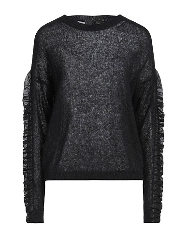 PINKO Jumper Black 40% Alpaca wool, 35% Polyamide, 25% Wool