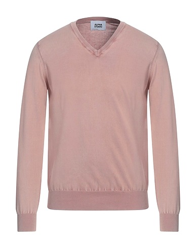 ALPHA STUDIO Pullover Rosa 100% Baumwolle