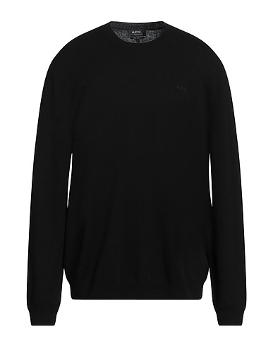 A.P.C. Jumper Black 100% Virgin Wool