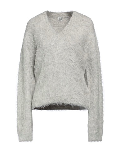 TOTEME Jumper Light grey 78% Alpaca wool, 19% Polyamide, 3% Elastane