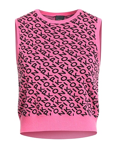 PINKO Sleeveless sweater Fuchsia 70% Lyocell, 30% Wool