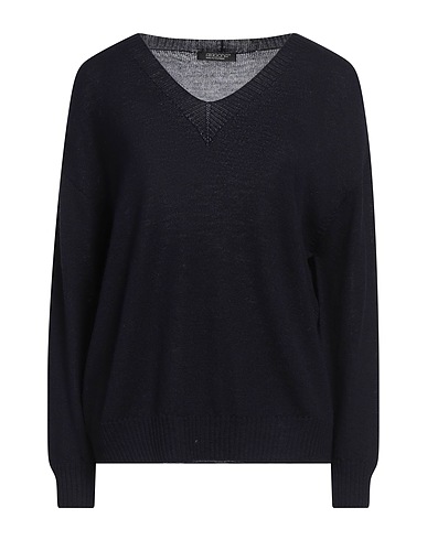 ARAGONA Sweater Midnight blue 100% Merino Wool