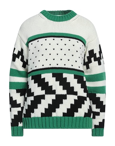 KENZO Pullover Bianco 100% Lana