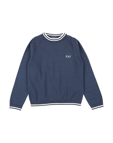 FAY Pullover Nachtblau 100% Baumwolle, Polyester