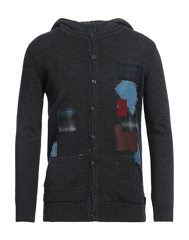 BOB Cardigan Charcoal 48% Wool, 30% Viscose, 15% Polyamide, 7% Cashmere