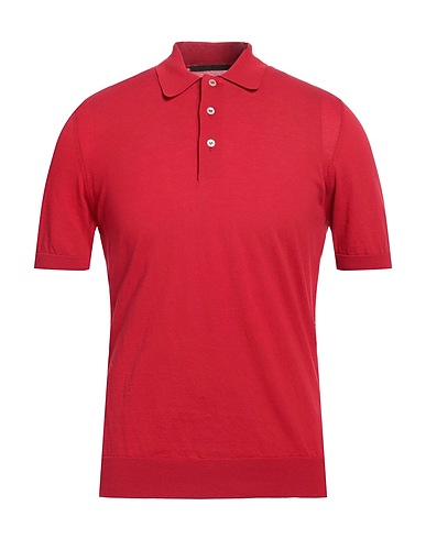 VIADESTE Pullover Rosso 100% Cotone