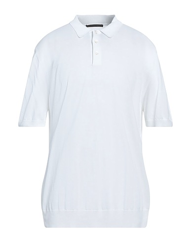 VIADESTE Pullover Bianco 100% Cotone