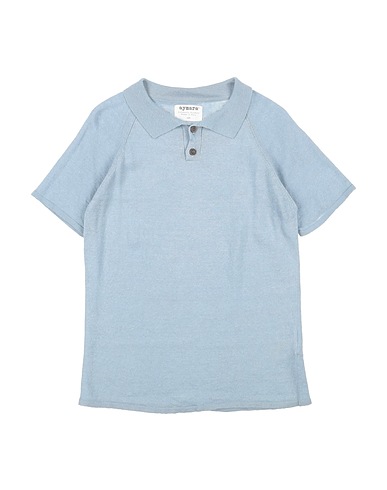AYMARA Sweater Light blue 75% Linen, 25% Cotton