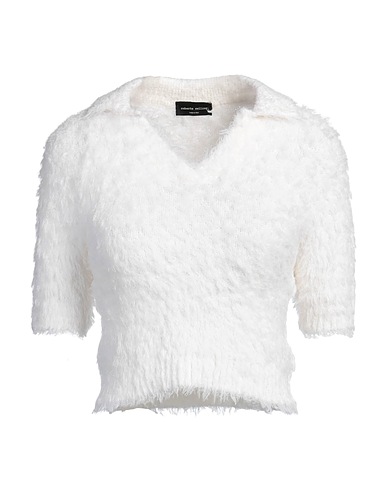 ROBERTO COLLINA Jumper White 58% Cotton, 42% Nylon