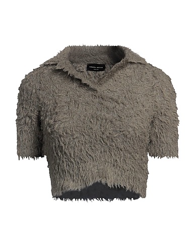 ROBERTO COLLINA Pullover Verde militare 58% Cotone, 42% Nylon