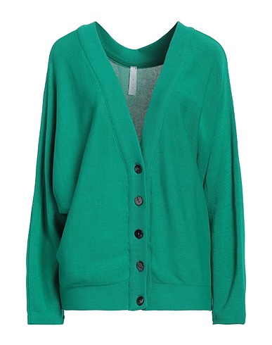LB-H Lab Cardigan Emerald green 100% Cotton