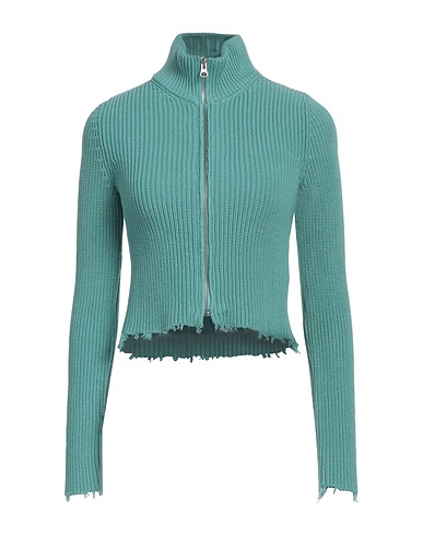 MM6 MAISON MARGIELA Cardigan Verde scuro 100% Cotone