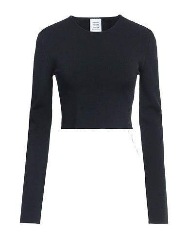 VETEMENTS Pullover Nero 74% Viscosa, 15% Poliestere, 9% Poliammide, 2% Elastan