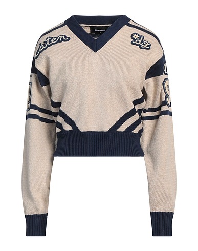 DSQUARED2 Pullover Beige 100% Baumwolle