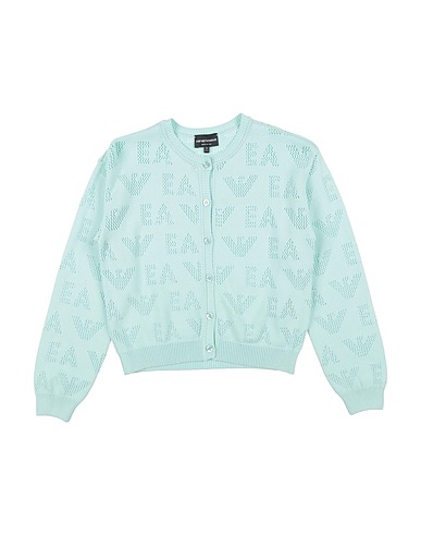 EMPORIO ARMANI Cardigan Light green 67% Viscose, 29% Acrylic, 4% Polyester