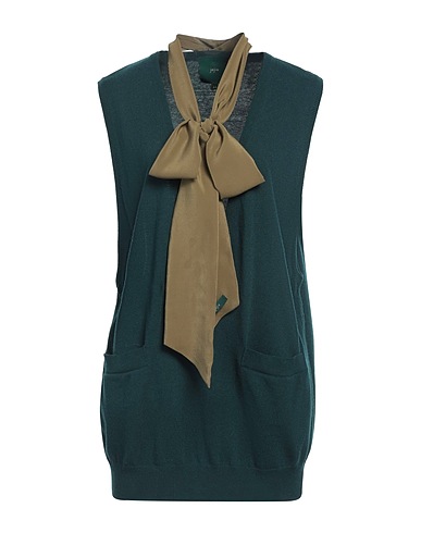 JEJIA Sleeveless sweater Dark green 47% Merino Wool, 30% Viscose, 15% Polyamide, 8% Cashmere, Silk