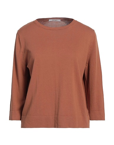KANGRA Pullover Kamel 100% Baumwolle