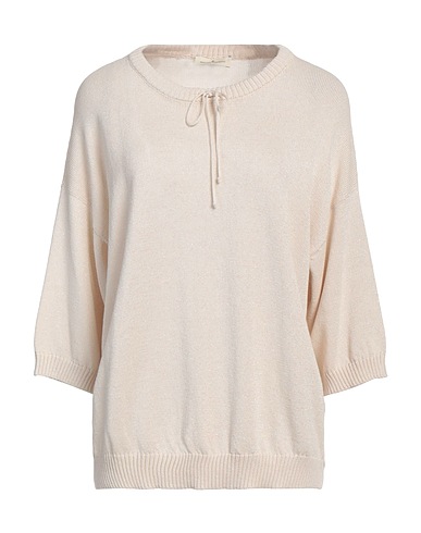 BRUNO MANETTI Sweater Cream 80% Cotton, 15% Viscose, 5% Nylon