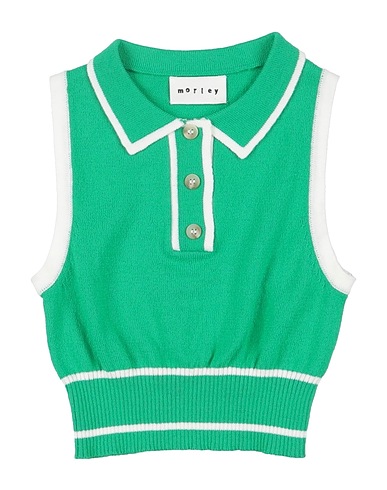 MORLEY Maglia Gilet Verde 100% Cotone