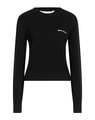PALM ANGELS Sweater Black 100% Cotton, Polyester