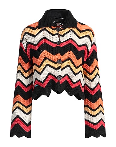 ALANUI Cardigan Nero 76% Cotone, 24% Poliammide