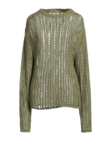 PAURA Jumper Sage green 65% Cotton, 20% Polyester, 15% Other Fibres