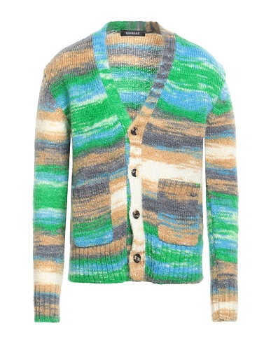 NAHMIAS Cardigan Green 89% Mohair wool, 11% Polyamide
