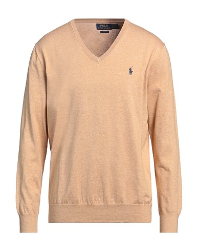 POLO RALPH LAUREN Jumper Sand 100% Cotton