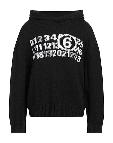 MM6 MAISON MARGIELA Jumper Black 70% Virgin Wool, 30% Acrylic