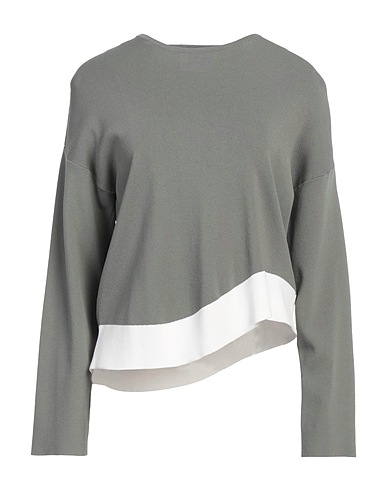 ALPHA STUDIO Pullover Verde salvia 65% Viscosa, 35% Nylon