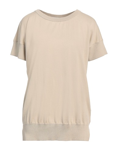 ALPHA STUDIO Pullover Beige 100% Baumwolle