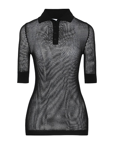 OFF-WHITE™ Jumper Black 64% Viscose, 28% Polyester, 7% Polyamide, 1% Polyurethane