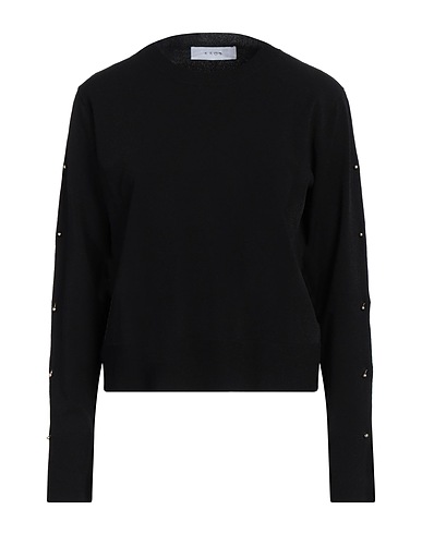 KAOS Pullover Nero 83% Viscosa, 17% Poliestere