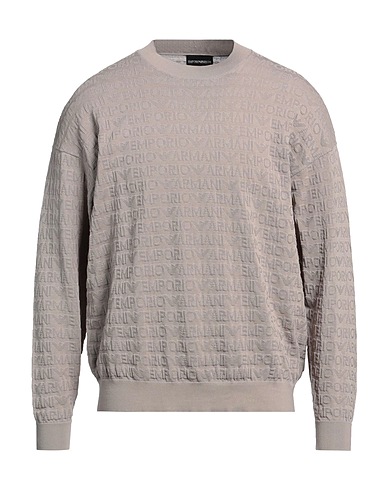 EMPORIO ARMANI Sweater Grey 100% Cotton
