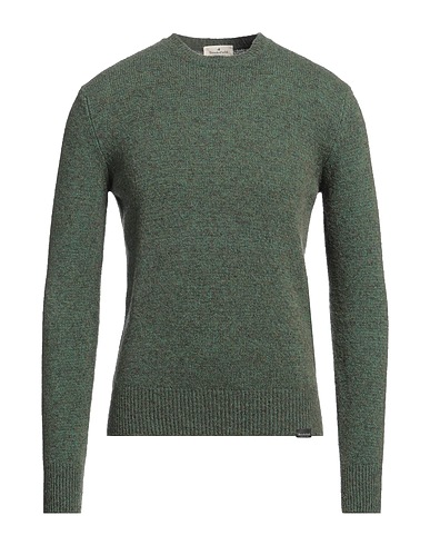 BROOKSFIELD Pullover Grün 85% Schurwolle, 15% Polyamid